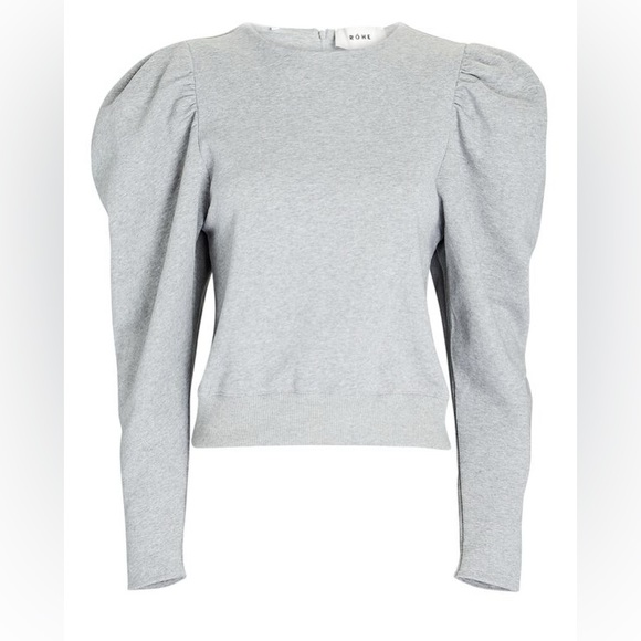 Róhe Ava Puff Sleeve Top - Picture 2 of 12